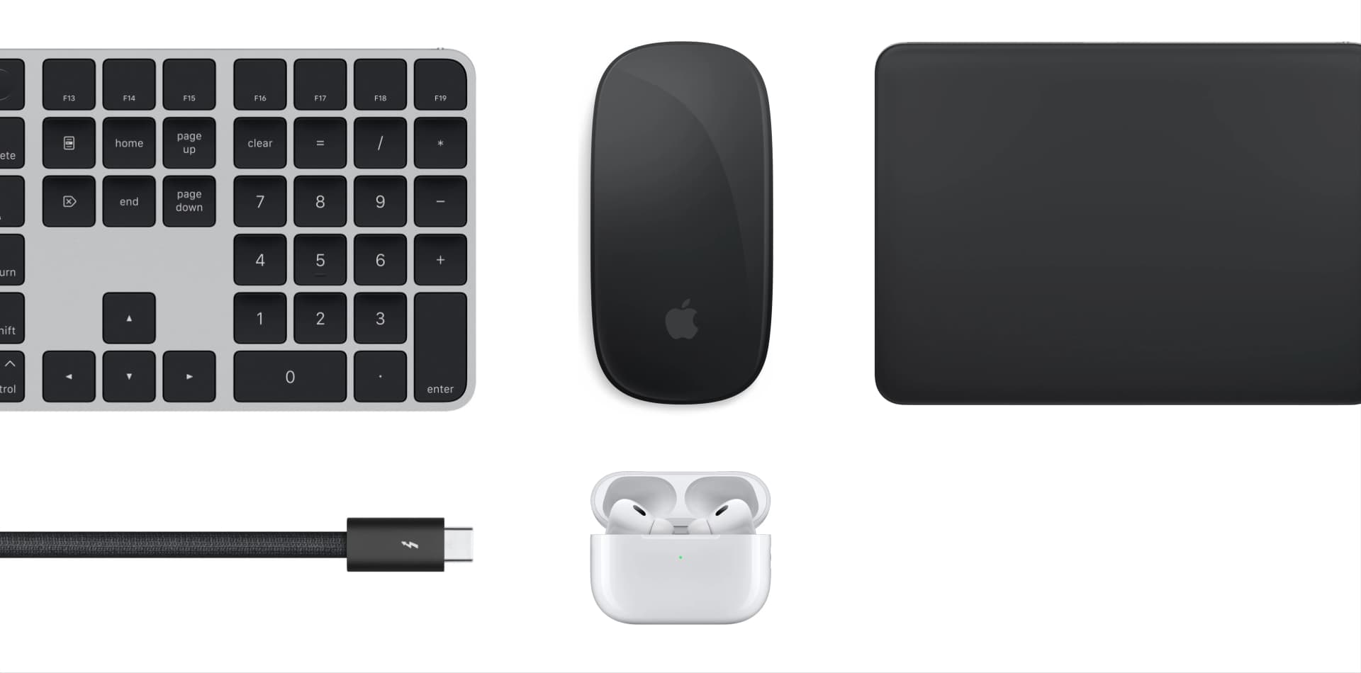Collection of premium Mac accessories