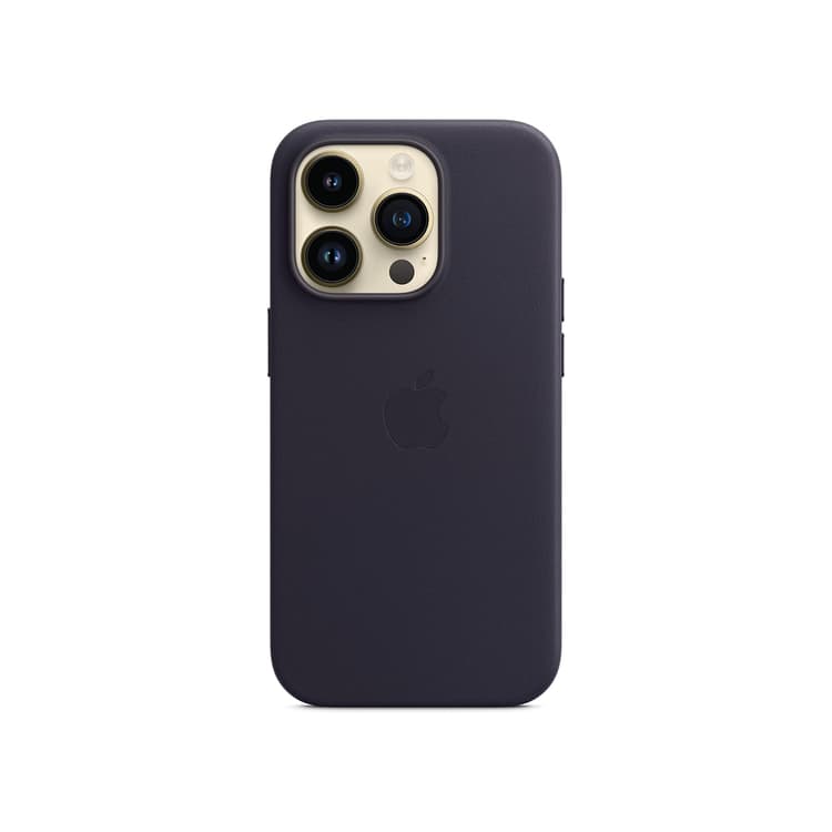 Apple iPhone 14 Pro Leather Case with MagSafe - Ink