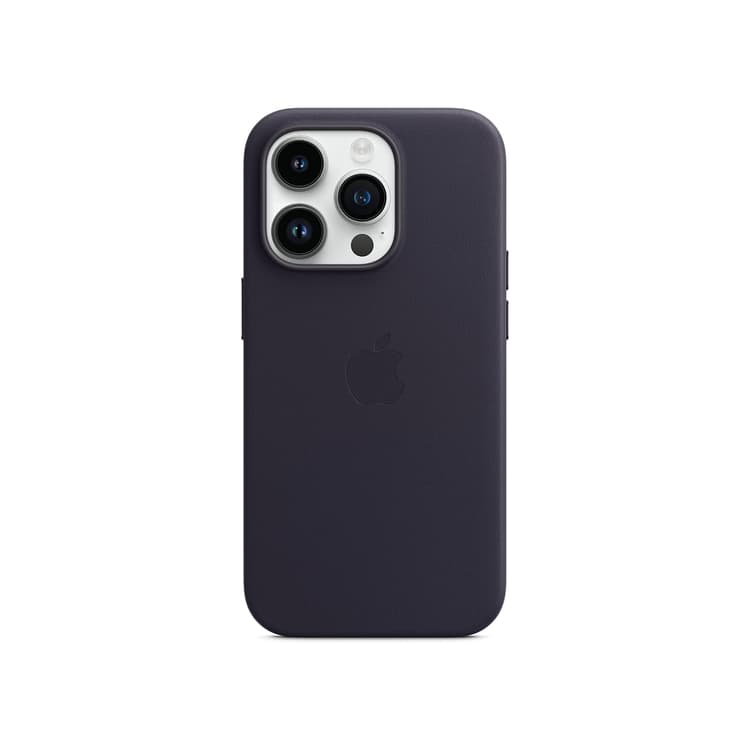 Apple iPhone 14 Pro Leather Case with MagSafe - Ink