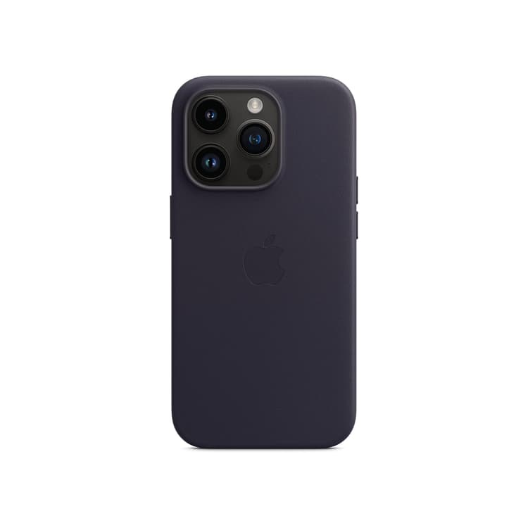Apple iPhone 14 Pro Leather Case with MagSafe - Ink