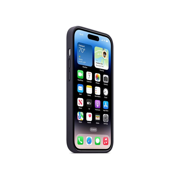 Apple iPhone 14 Pro Leather Case with MagSafe - Ink