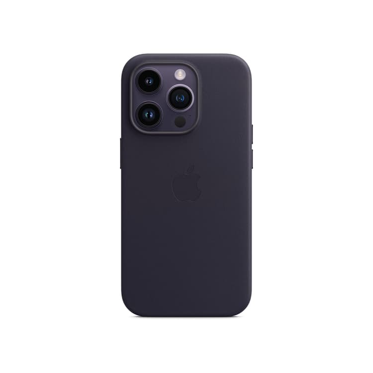 Apple iPhone 14 Pro Leather Case with MagSafe - Ink