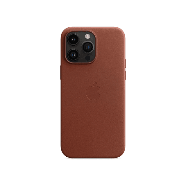 Apple iPhone 14 Pro Max Leather Case with MagSafe-Umber