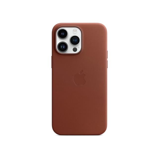 Apple iPhone 14 Pro Max Leather Case with MagSafe-Umber