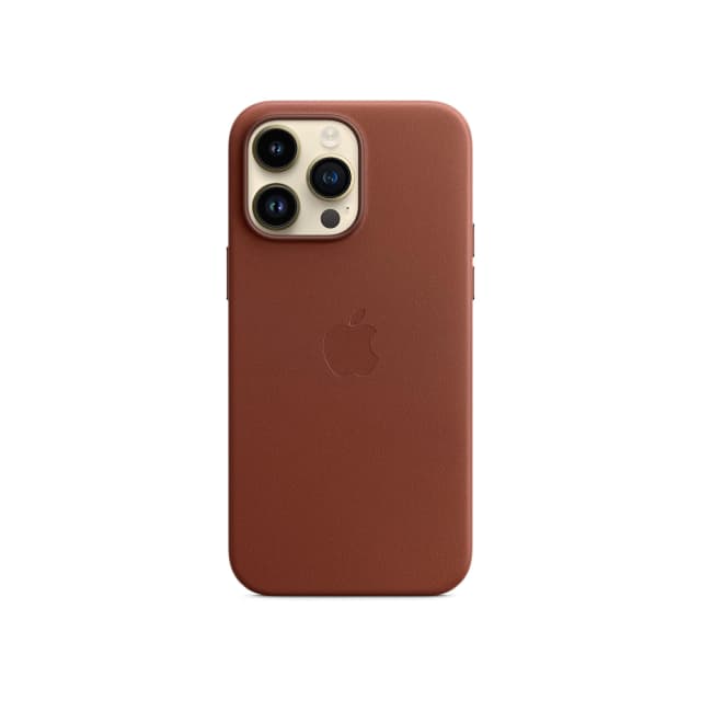 Apple iPhone 14 Pro Max Leather Case with MagSafe-Umber