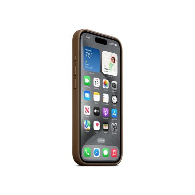 Apple iPhone 15 Pro FineWoven Case with MagSafe - Taupe