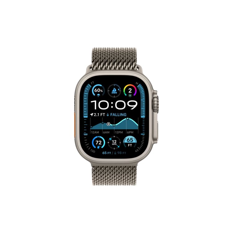 Apple Watch Ultra 2 - Natural - Titanium  Milanese Loop