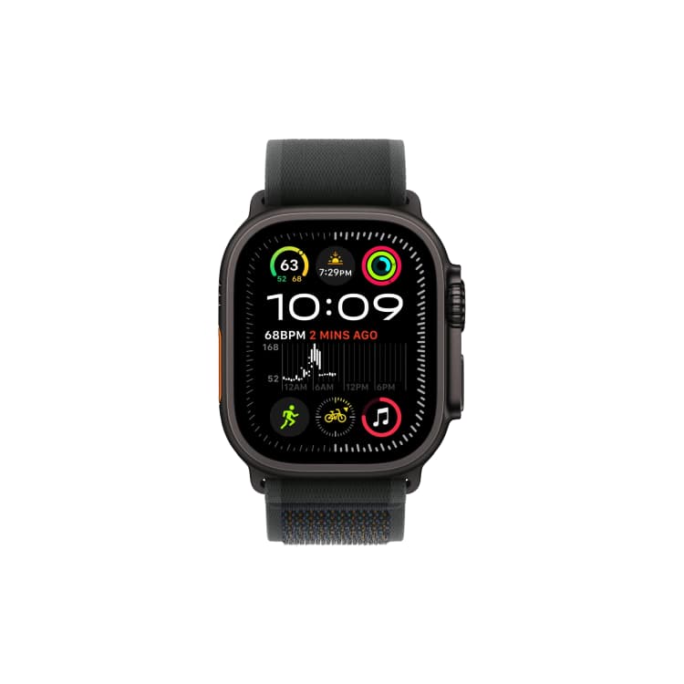 Apple Watch Ultra 2 - Black  - BlackTrail Loop