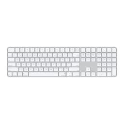 Magic Keyboard with Touch ID and Numeric Keypad (USB–C) - US English - White Keys