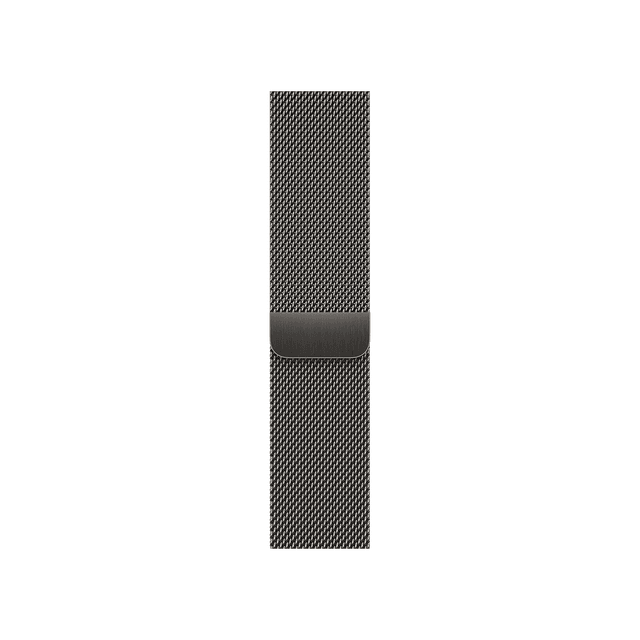 Magnetic Watch Strap – Apple Watch Graphite Milanese Loop