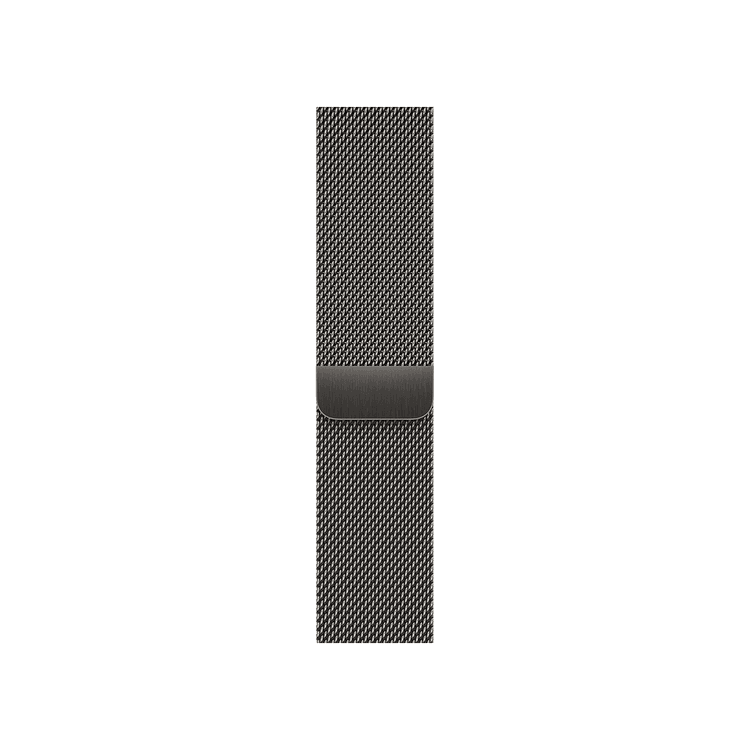 Magnetic Watch Strap – Apple Watch Graphite Milanese Loop
