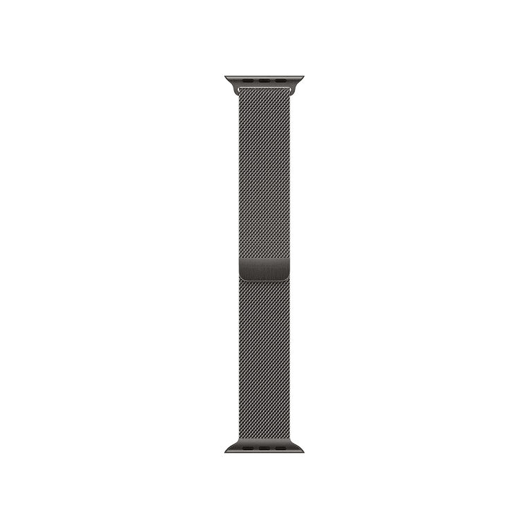 Magnetic Watch Strap – Apple Watch Graphite Milanese Loop