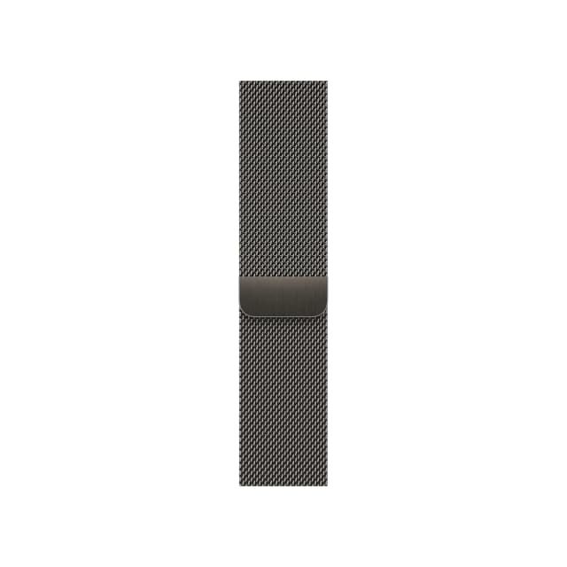 Magnetic Watch Strap – Apple Watch Graphite Milanese Loop