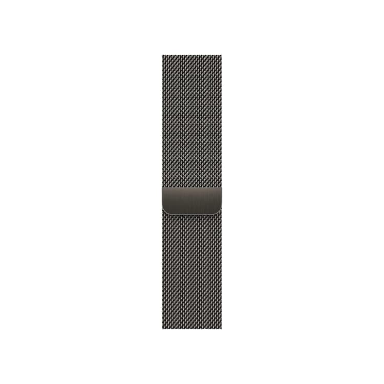 Magnetic Watch Strap – Apple Watch Graphite Milanese Loop