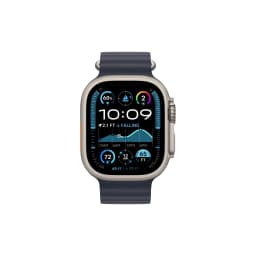 Apple Watch Ultra 2 - Natural - Navy Ocean Band