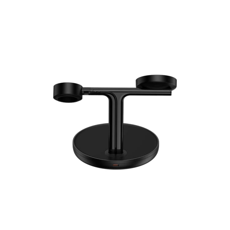 Baseus 20W Swan 3-in-1 Wireless Magnetic Charging Bracket - Black