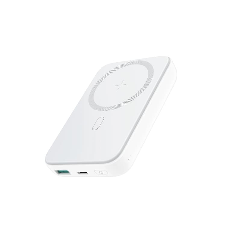 JOYROOM-W020 20W Mini magnetic wireless power bank 10000mah - White