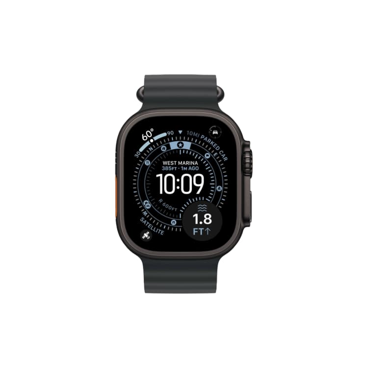 Apple Watch Ultra 3 - Black - Black Ocean Band