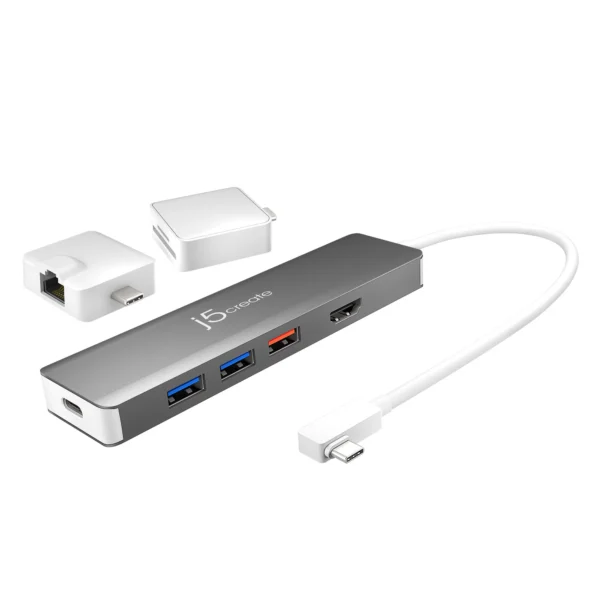 USB C Multiport j5 Create Modular Adapter with 2 Kits