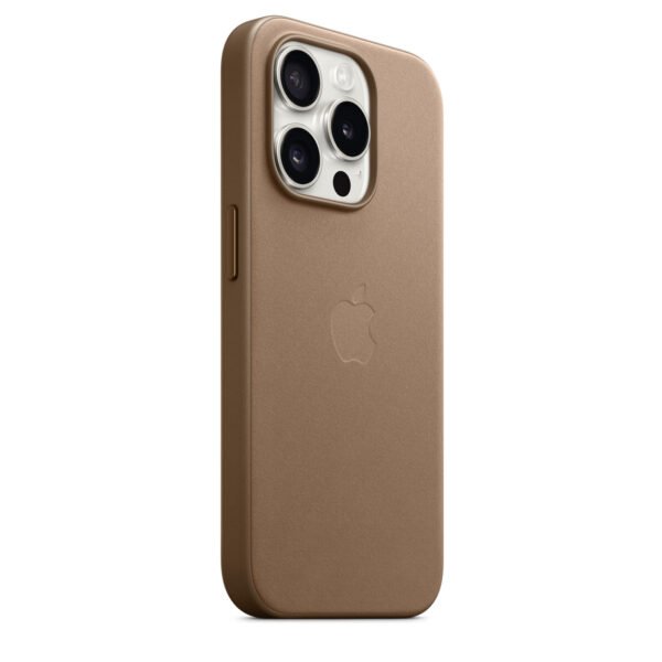 iPhone 15 Pro FineWoven Case with MagSafe - Taupe - Image 3