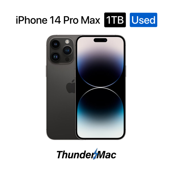 Space Black iPhone 14 Pro Max 1 TB