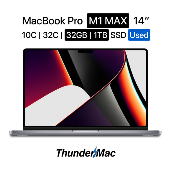 MacBook Pro M1 MAX 14" 32GB 1TB