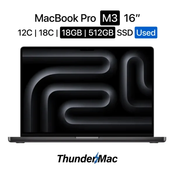 MacBook Pro M3 PRO 16"  18GB 512GB